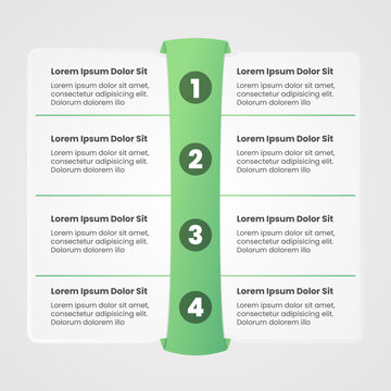 stacked bar board for infographic design needs