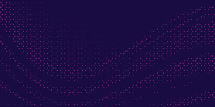 Bg with pixel pattern - blue and purple gradient mosaic for digital design. eps10, vector