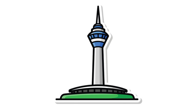 Kuala Lumpur Tower Night View.