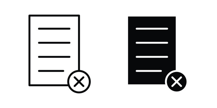 Paperless icon Illustration set Eps10