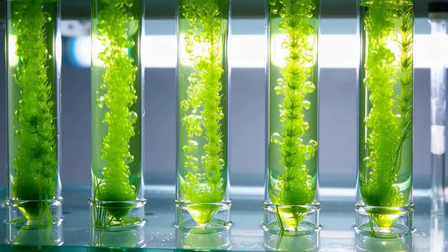 Algal Oxygen Production in Bioreactor