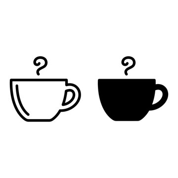 Coffee Cup Icon" Images  Browse 9,141 Stock Photos, Vectors, and Video |  Adobe Stock