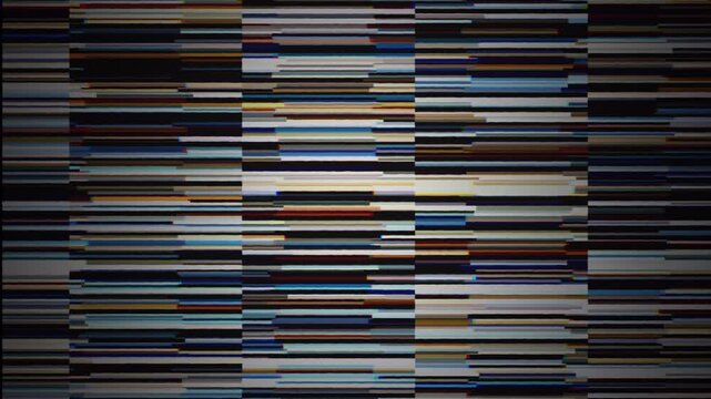 Television turn on and off bad tv vintage switch on and off tv effect color bars glitch