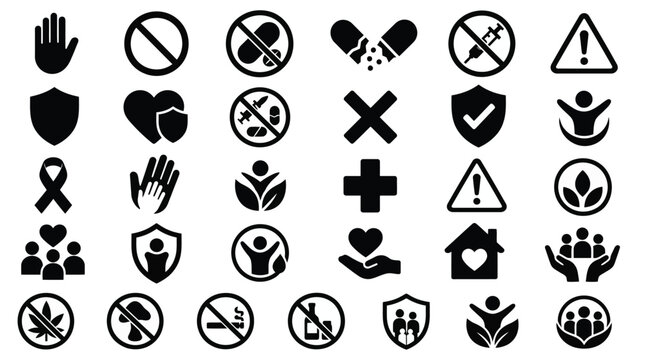 anti drug, drug awareness, stop drugs, prevention icon, no drugs symbol, prohibition icon, health awareness icon, drug free icon, safety symbol, awareness campaign icon, prevention symbol, stop symbol