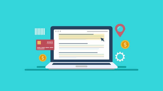 Search engine ranking. SEO. SEO optimization concept. Search engine ranking laptop displays a website listed number one boosting online visibility dramatically. Suitable for digital marketing concepts