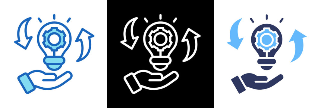 Process Improvement triplestyle icon