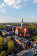 Osiedle Nikiszowiec- Kościół św. Anny- Katowice, Polska © Tomasz Warszewski