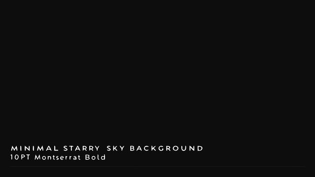 minimal starry sky background with white stars on black dark atmospheric scene high quality professional