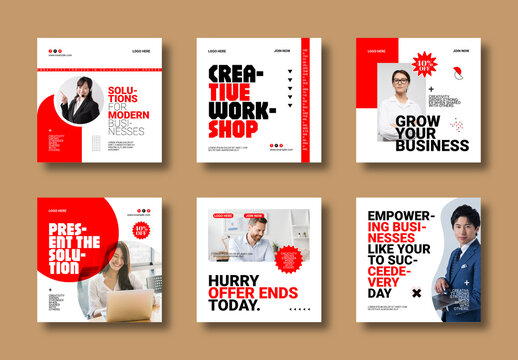 Creative Workshop Social Media Post Template