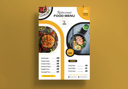 Food Menu Template