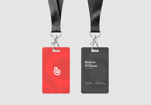 ID card Mockup