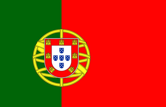 Waving Flag of Portugal