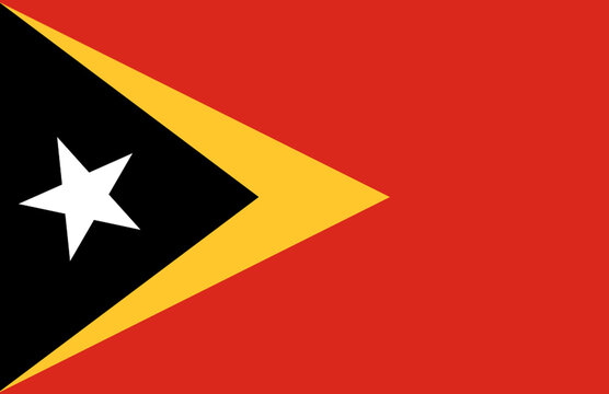 Timor Leste National Flag