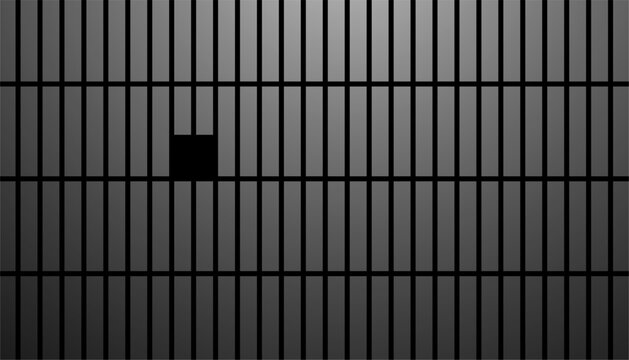 dark black prison bar pattern on grey background design