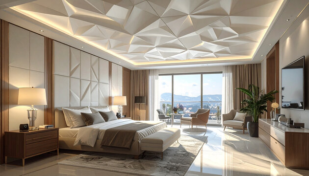 Modern bedroom interior design