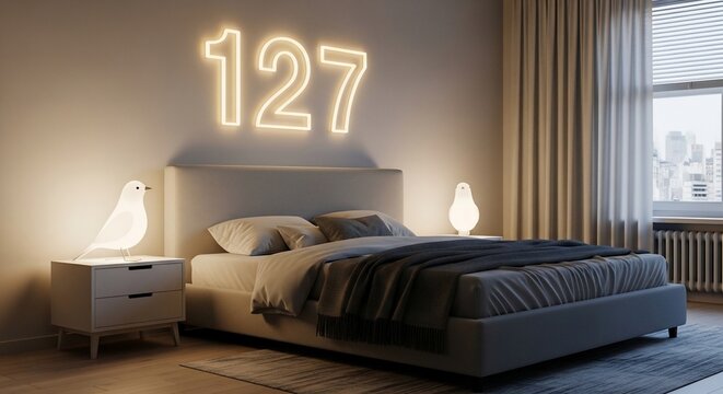 Modern bedroom interior design