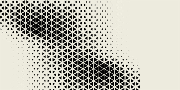 abstract hexagonal pattern background. Degraded border for design prints.Fade halftones wallpaper.