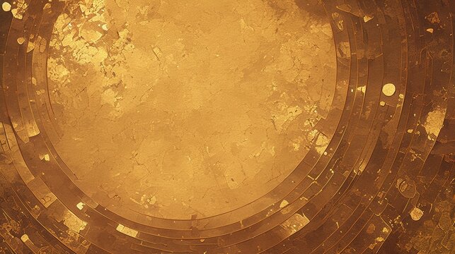Close‑up grainy textured abstract backdrop resembling film grain and coarse paper, luminous golden yellow glow at upper left fading to deep brown and black lower‑right tones