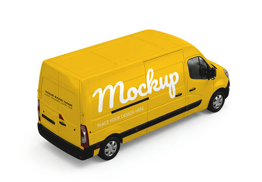 Van Branding Mockup