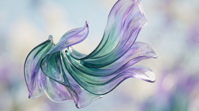 purple iris flower