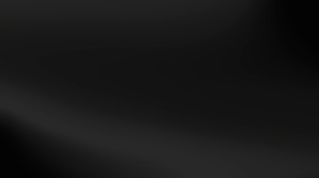 Fondo abstracto de color negro con un degradado suave y sutiles matices de luz gris oscura