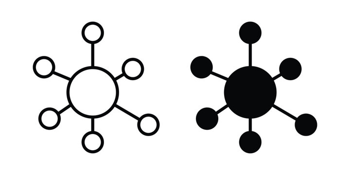 Antioxidant icon on white background.