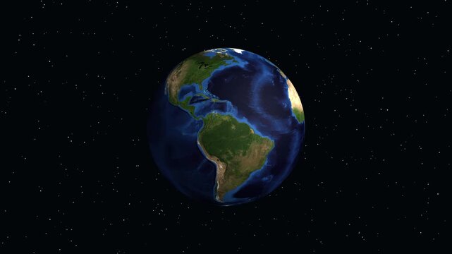 Earth Zoom Animation to Nekemte Ethiopia with Geographic Data Overlay