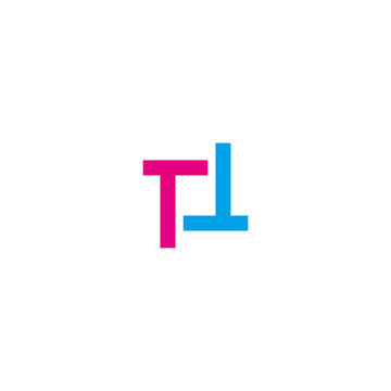 Creative mirrored TT logo with bold geometric typography and vibrant colors, delivering a modern, playful, and professional identity for tech, media, and startup brands.