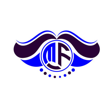 MF letter logo creative design. MF unique design