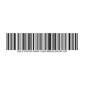 Fake GSA-128 bar code