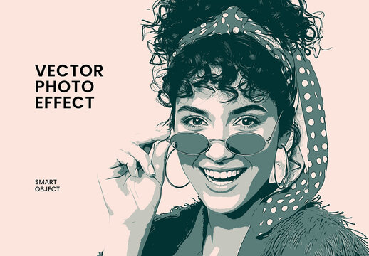 Vector Photo Effect with Smart Object