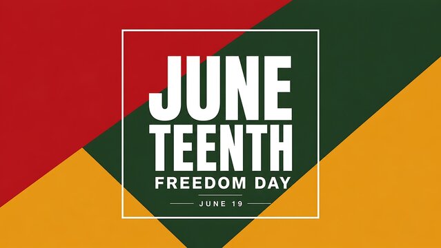 Juneteenth freedom day celebration june 19th emancipation