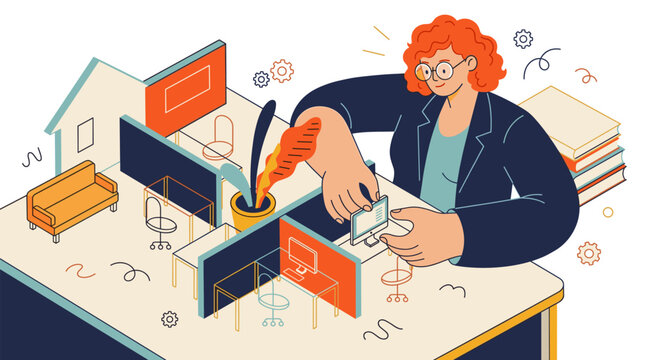 Thoughtfully designing and organizing a productive home office workspace helps boost creativity focus and overall professional performance every single day