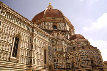 Obraz premium The great view of the Florence Cathedral
