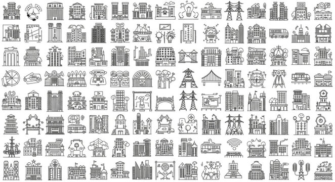 Ancient Chinese Seal Script Characters.