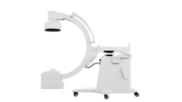 3D Model of a Mobile C-Arm X-Ray Machine