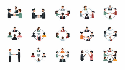 Fototapeta premium People in business meeting together.