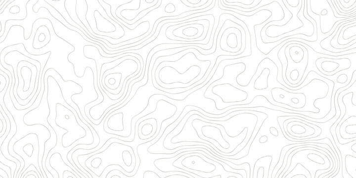Abstract seamless topography pattern with swirls.