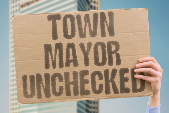 "Town Mayor Unchecked" Mayors operate unchecked when local journalists no longer cover civic affairs. MAYORS. UNCHECKED. LOCAL. JOURNALISTS. CIVIC.