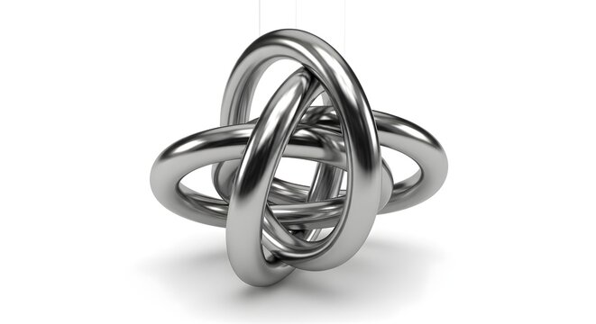 Chrome Metallic Knot Abstract Sculpture
Futuristic Silver Loop Design
Minimal 3D Metallic Structure
Abstract Intertwined Chrome Rings
Modern Steel Knot Artwork
Elegant Metallic Geometry Composition
Co