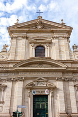 Fototapeta premium Santa Maria della Vittoria church in Rome, Italy