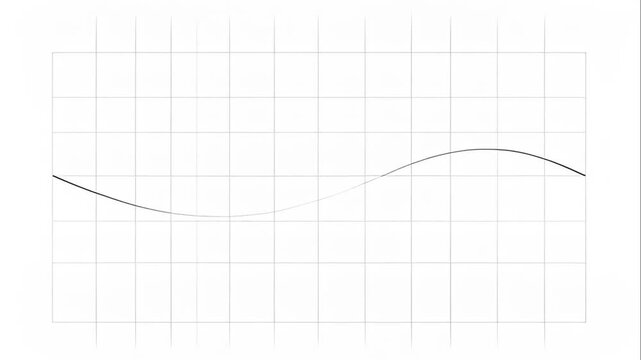 Waveform patterns on graph paper.