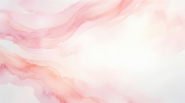 Soft pink watercolor background, with wavy lines, and white background, wallpaper thumbnail social, media book cover, download 2026 2027, 2028 event template, pc desktop mobile, full hd 4k download