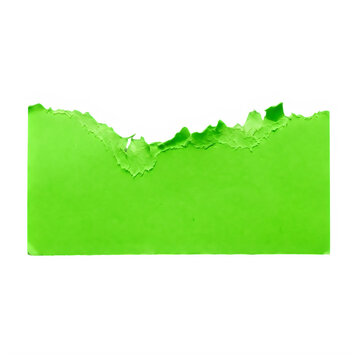 Green abstract landform with smooth terrain