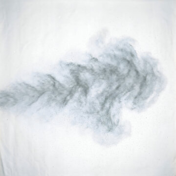 Cloud of fine water mist with soft diffused edges and micro droplet texture 1