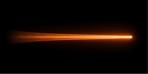 An abstract vector illustration featuring a glowing orange fire flame and bright energy waves creates a motion art effect with red solar flares and light rays looping across a dark black space © ZINGGALALA HOHO