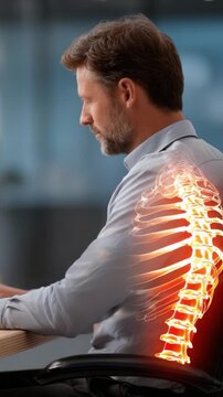 A Visual Representation of Spine Health: Understanding Posture and Its Impact on Well-Being Through Animated Displays of the Human Spine