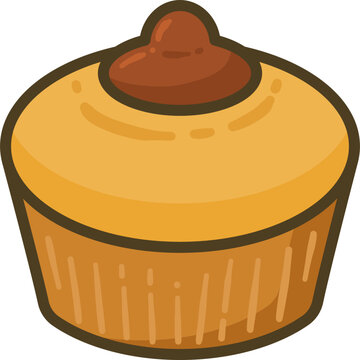 A cubit cake with a rich chocolate cream layer, represents a delicious treat that is perfect for celebrations, snacks, or any sweet craving