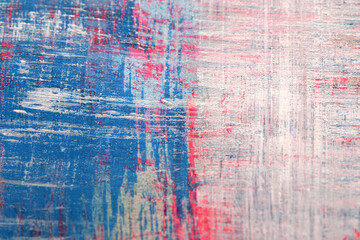 Fototapeta premium simple brush stroke background in red and blue