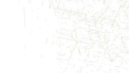 Obraz premium A blueprint architectural drawing on a white background with green lines, architecture, development, plan, structure